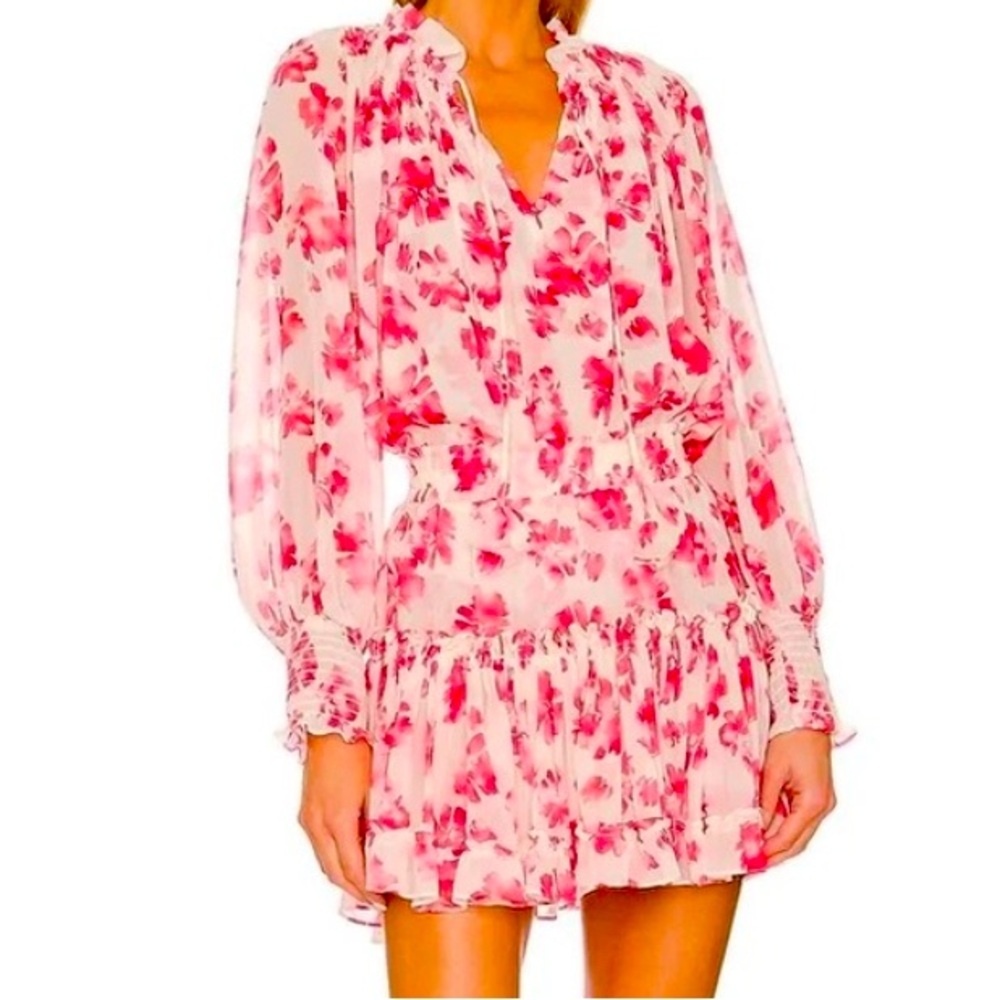 Marion Skirt in Watermelon Blossom